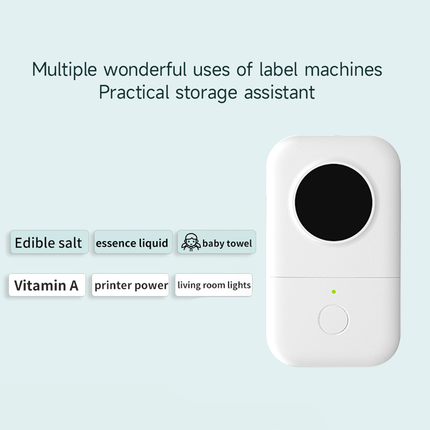 Label Printer Small Portable Wireless Bluetooth Thermal Label Maker Home Office