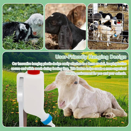 500ml Livestock Nursing Bottle with Handle and Nipple