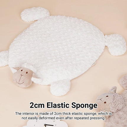 Lamb Shaped Pet Sleeping Mat Soft Warm Durable Nest for Small Medium Pets Use