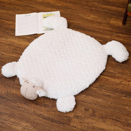 Lamb Shaped Pet Sleeping Mat Soft Warm Durable Nest for Small Medium Pets Use