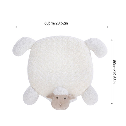 Lamb Shaped Pet Sleeping Mat Soft Warm Durable Nest for Small Medium Pets Use