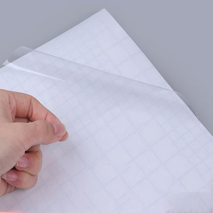 50PCS Thickened Transparent Self Adhesive Cold Laminating Film Paper Protection