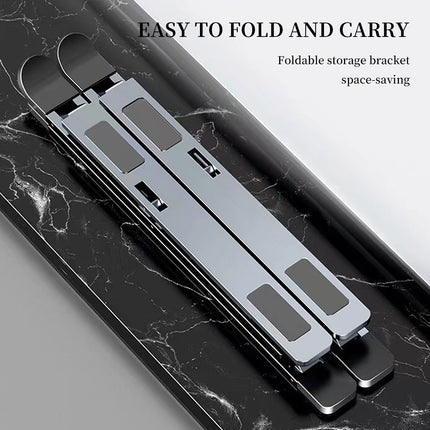 Portable Foldable Laptop Stand Aluminum Alloy Easy to Fold Stable Structure