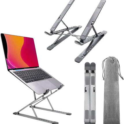 Portable Foldable Laptop Stand Aluminum Alloy Easy to Fold Stable Structure