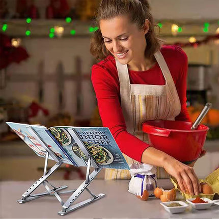 Portable Foldable Laptop Stand Aluminum Alloy Easy to Fold Stable Structure