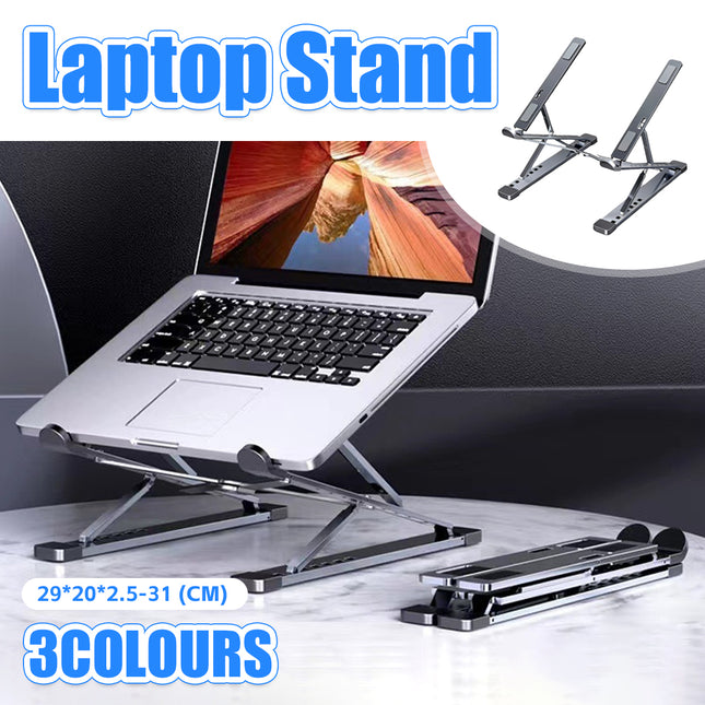 Portable Foldable Laptop Stand Aluminum Alloy Easy to Fold Stable Structure