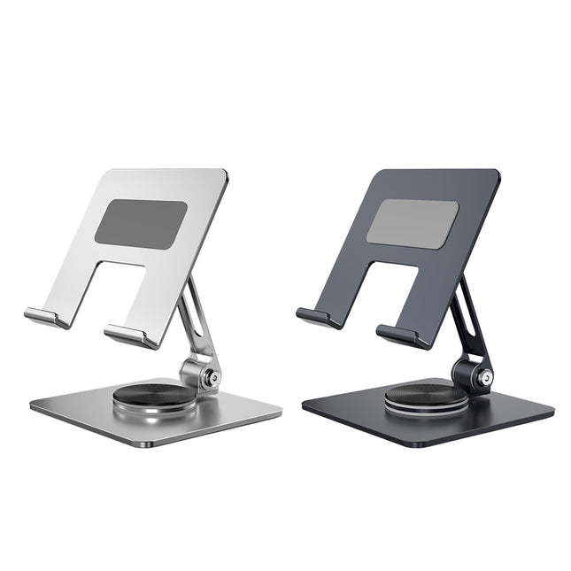 Foldable Tablet Stand Holder 360-Degree Rotation for 4-13in Phone Tablet Use