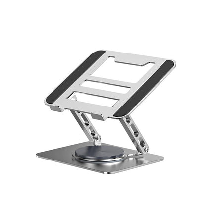 360 Rotating Laptop Stand Adjustable 4.5-31cm Carbon Steel Foldable for Travel