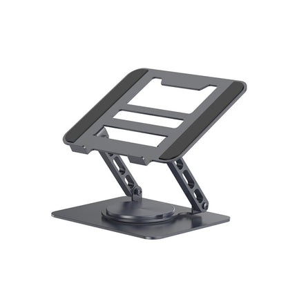 360 Rotating Laptop Stand Adjustable 4.5-31cm Carbon Steel Foldable for Travel