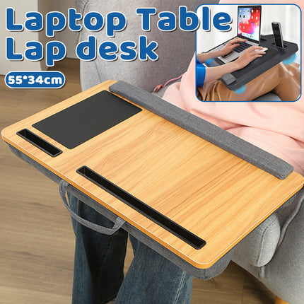 Laptop Lap Desk Portable Table Engineered Wood MDF Board Bed Sofa Tray Desk