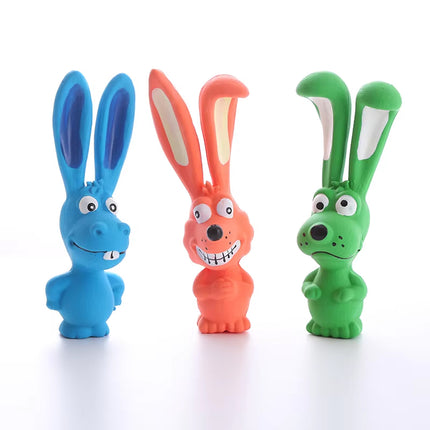 Latex Dog Toys Teething Chew Toy Interactive Pet Toy for Puppy Training Dental