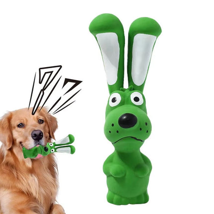 Latex Dog Toys Teething Chew Toy Interactive Pet Toy for Puppy Training Dental