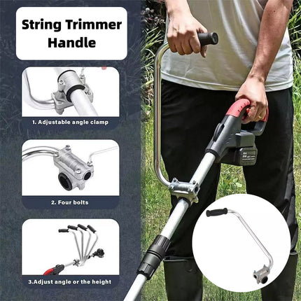 String Trimmer Handle Ergonomic Trimmer Grip Lawn Mower Handle Grip Auxiliary