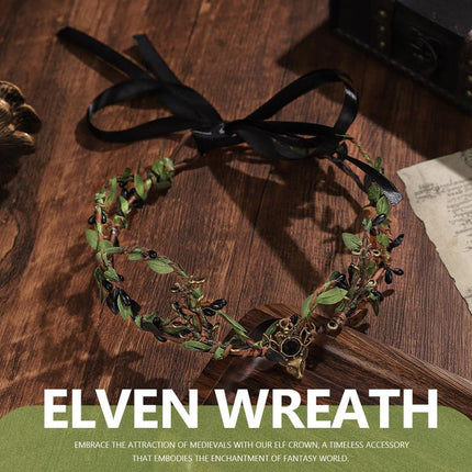 Crown Mori Leaf Hair Bands Floral Wreath Headdresses Wedding Party Accessories