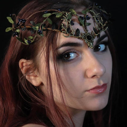Crown Mori Leaf Hair Bands Floral Wreath Headdresses Wedding Party Accessories