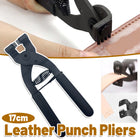 Silent Diamond Punch Pliers 4mm 4 Teeth Leather Punch Tool DIY Craft Sewing