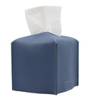 Elegant PU Leather Tissue Box Cover Holder in Various Colors