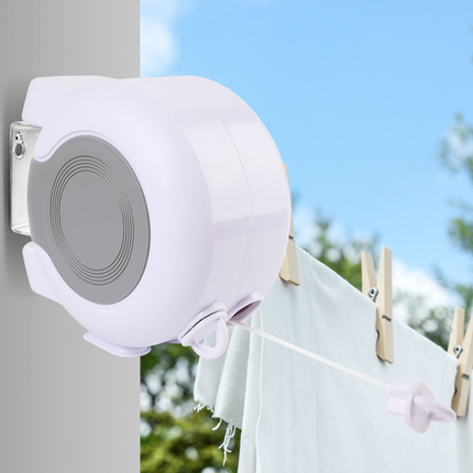 Double Clothes Line Wall Hanger Retractable Clothesline Clothes Dryer 13m Indoor