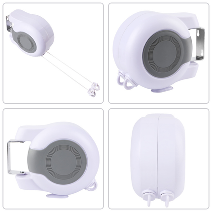 Double Clothes Line Wall Hanger Retractable Clothesline Clothes Dryer 13m Indoor