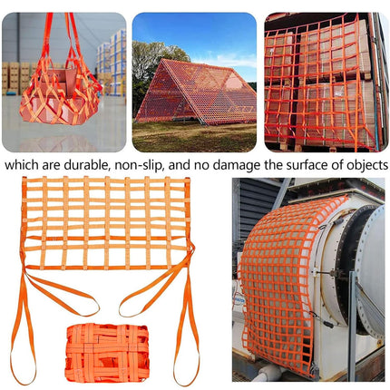 Lifting Protection Net Cargo Lifting Net Load Capacity 300Kg Type 100x100cm