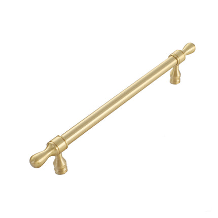 5 Sizes Brass Cabinet Drawer Handle Modern Gold Wardrobe Door Light Luxury Pull