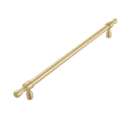 5 Sizes Brass Cabinet Drawer Handle Modern Gold Wardrobe Door Light Luxury Pull