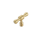 5 Sizes Brass Cabinet Drawer Handle Modern Gold Wardrobe Door Light Luxury Pull
