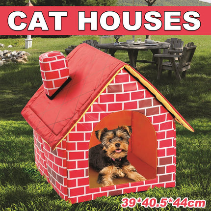 Lightweight Pet Bed Pet House Small Size Soft Warm Washable for Puppies Cats