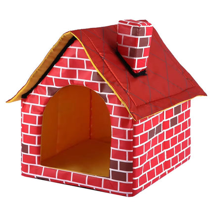 Lightweight Pet Bed Pet House Small Size Soft Warm Washable for Puppies Cats