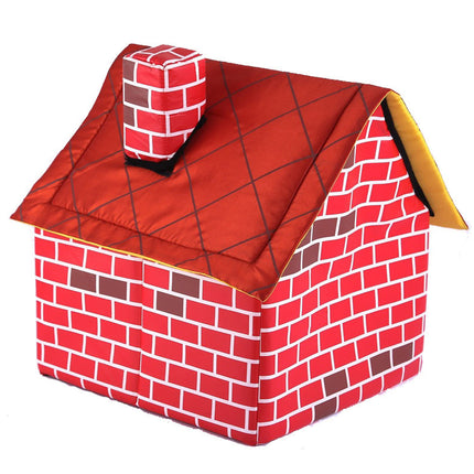 Lightweight Pet Bed Pet House Small Size Soft Warm Washable for Puppies Cats