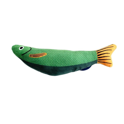 Catnip Fish Toy Plush Chew Toy for Cats Kitten Interactive Boredom Relief Play