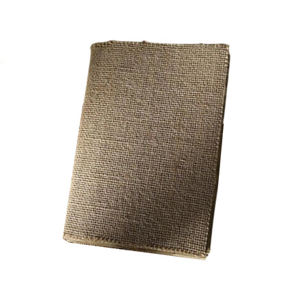 Linen Frayed Edge Thread-Bound Hardcover Notebook RetroStyle Durable Thick Paper