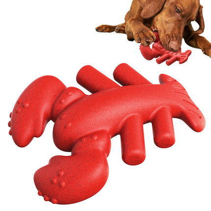 Dog Chew Toy Lobster Shape Teething Stick Durable Bite Toy for Puppy Pet Dental