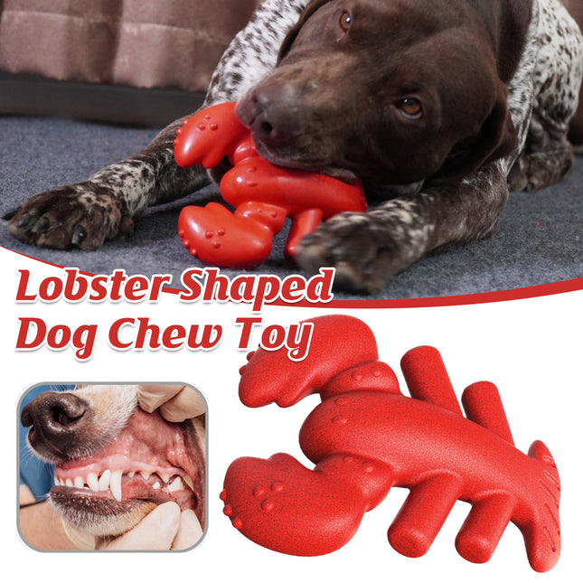 Dog Chew Toy Lobster Shape Teething Stick Durable Bite Toy for Puppy Pet Dental
