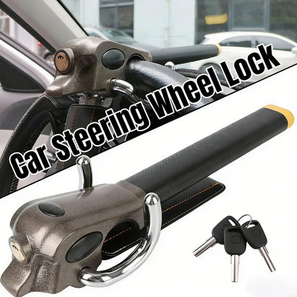 Foldable Steering Wheel Lock Car Anti Theft Deterrent Security Device