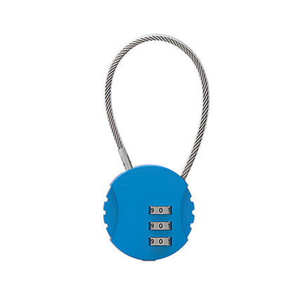 Combination Lock Padlock Locker 3 Digit Security Bike Suitcase Luggage Bag