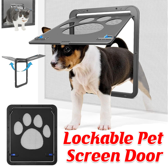 Pet Window Door Screen Mesh Cover Durable Net Cats Dogs Home Protector Shield