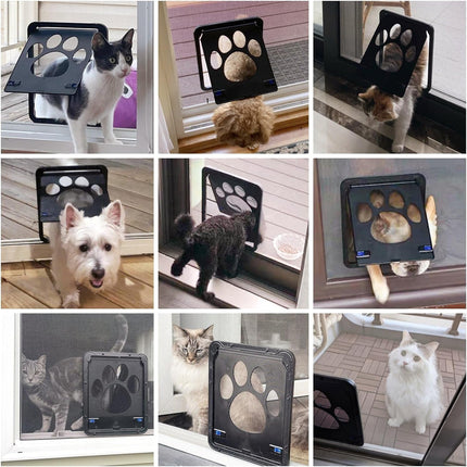 Pet Window Door Screen Mesh Cover Durable Net Cats Dogs Home Protector Shield