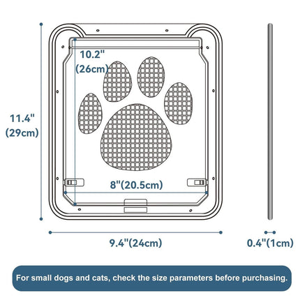 Pet Window Door Screen Mesh Cover Durable Net Cats Dogs Home Protector Shield