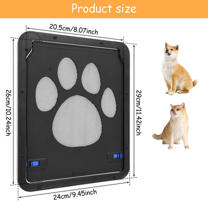 Pet Window Door Screen Mesh Cover Durable Net Cats Dogs Home Protector Shield