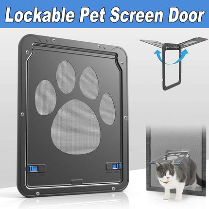 Pet Window Door Screen Mesh Cover Durable Net Cats Dogs Home Protector Shield