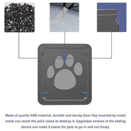 Pet Window Door Screen Mesh Cover Durable Net Cats Dogs Home Protector Shield