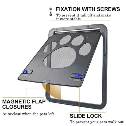 Pet Window Door Screen Mesh Cover Durable Net Cats Dogs Home Protector Shield