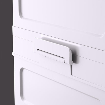 Foldable Storage Cabinet Space Saving Sturdy for Home Bedroom Living Room