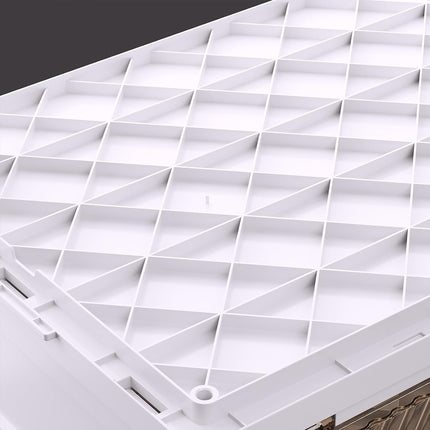 Foldable Storage Cabinet Space Saving Sturdy for Home Bedroom Living Room