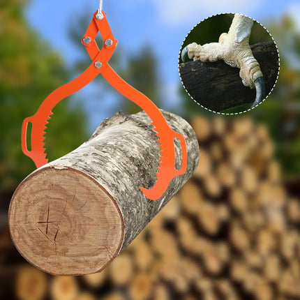Heavy Duty Wood Handling Hook Log Lifting Clamp For Loading Unloading Sturdy