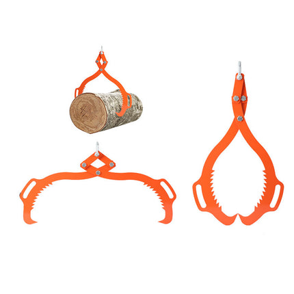 Heavy Duty Wood Handling Hook Log Lifting Clamp For Loading Unloading Sturdy