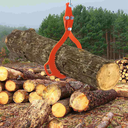 Heavy Duty Wood Handling Hook Log Lifting Clamp For Loading Unloading Sturdy