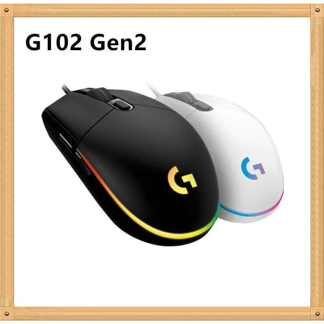 Logitech G102 G203 Gen2 Prodigy Gaming Mouse Wired 6 Programmable 8000 Dpi± - Aimall