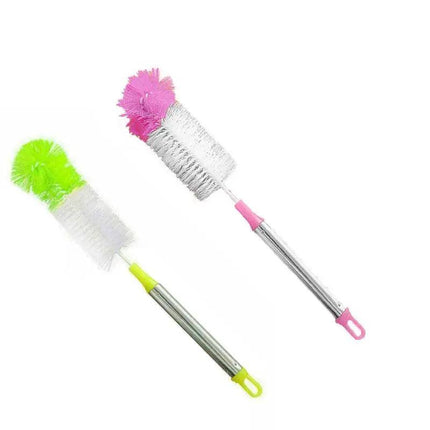 Long Handle Bottle Brush Cup Brush Kettle Brush Scrubbing Tool Cleaning Brushes - Aimall